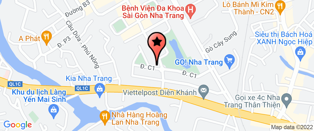 Bản đồ đến địa chỉ Công Ty TNHH Sam Nha Trang