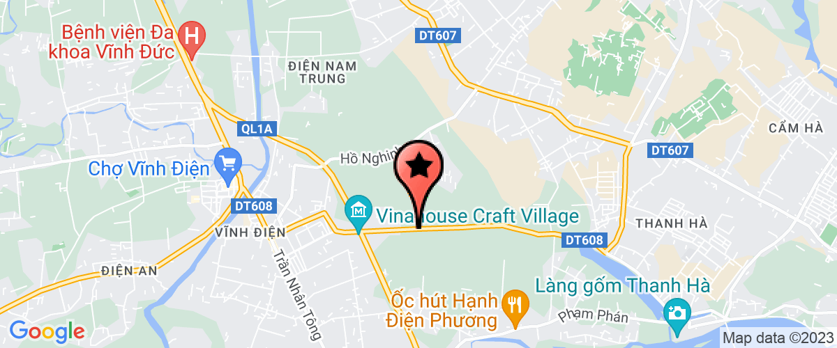 Bản đồ đến địa chỉ Công Ty TNHH Bảo Tàng Nhà Việt Nam - Vinahouse Museum