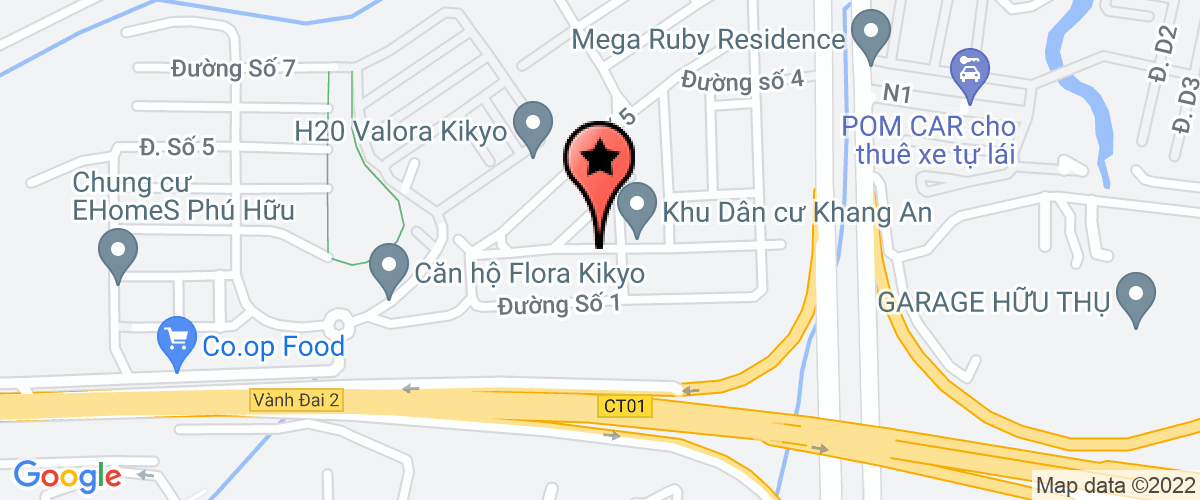 Bản đồ đến địa chỉ Công Ty Cổ Phần Tada