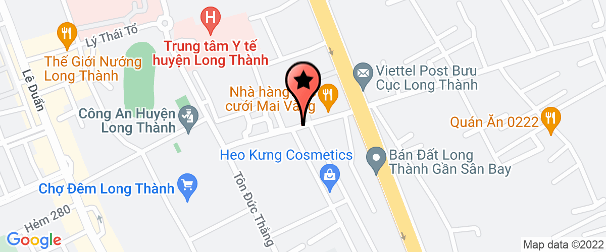 Bản đồ đến địa chỉ Công Ty TNHH Một Thành Viên Thương Mại - Dịch Vụ Thiên Huệ Phát