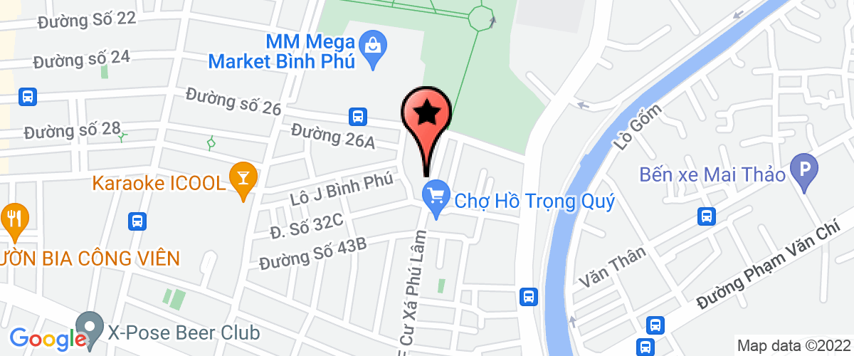 Bản đồ đến địa chỉ Công Ty TNHH Tư Vấn Thiết Kế Xây Dựng Thái Bình Hưng Gia