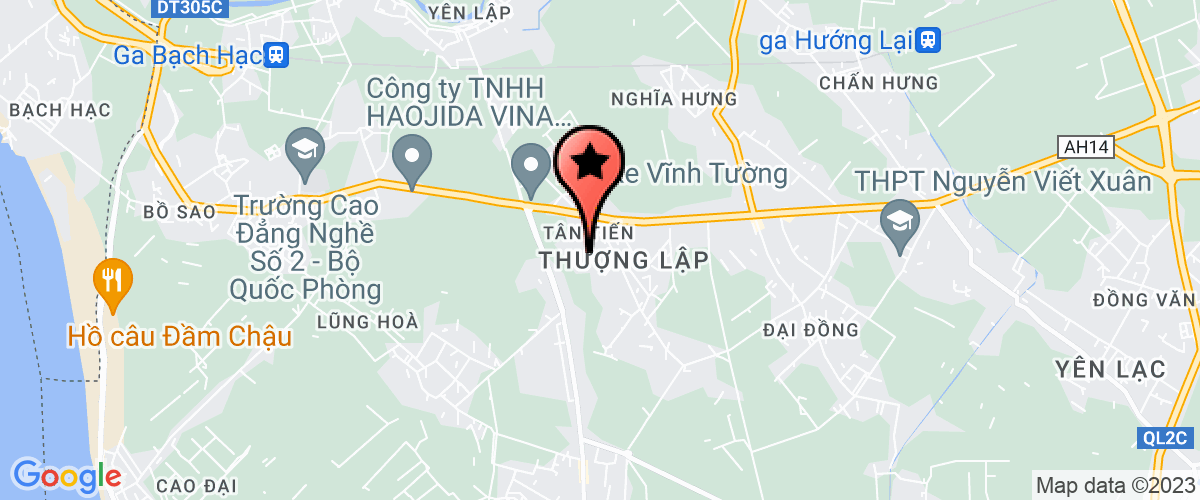 Bản đồ đến địa chỉ Công Ty TNHH Dầu Khí Trần Hồng Quân - Chi Nhánh Vĩnh Phúc