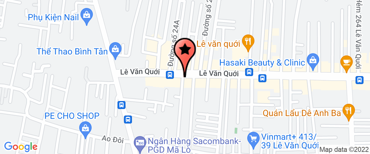 Bản đồ đến địa chỉ Công Ty TNHH Dịch Vụ Bất Động Sản Dương Thanh Phú