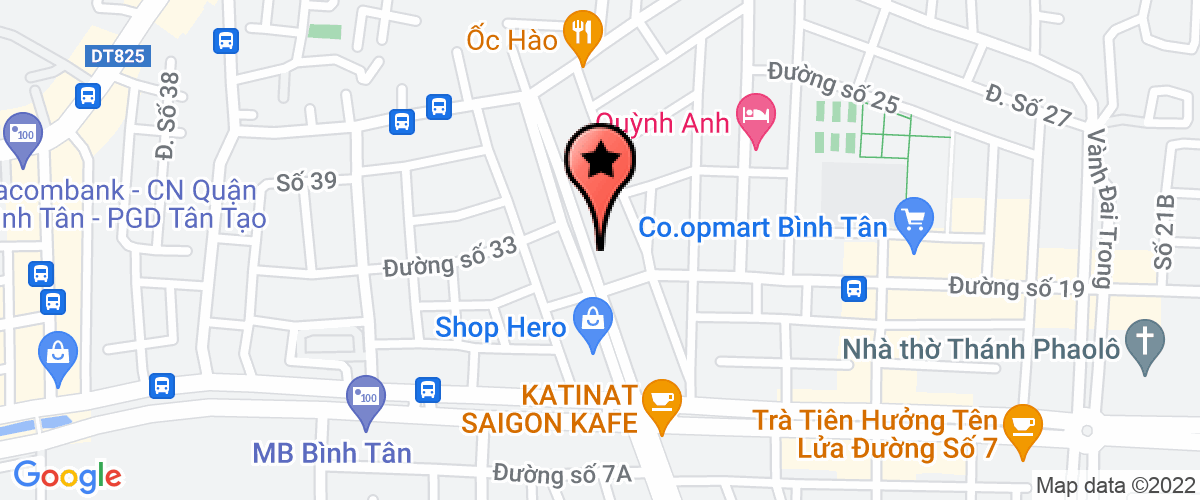 Bản đồ đến địa chỉ Công Ty TNHH Thương Mại Xuất Nhập Khẩu Sinyi