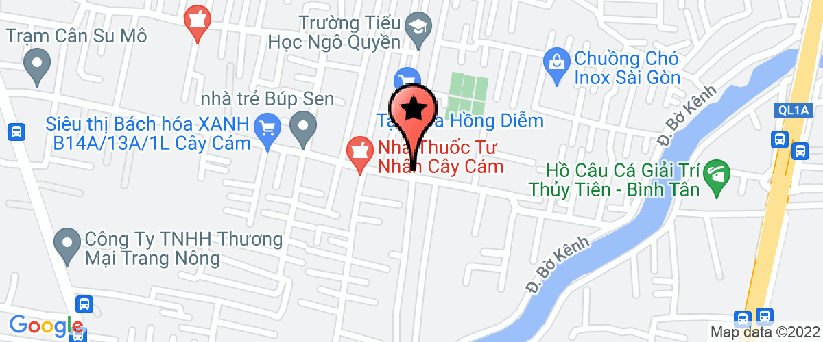 Bản đồ đến địa chỉ Công Ty TNHH Sản Xuất Thương Mại Cơ Khí Tân Phong