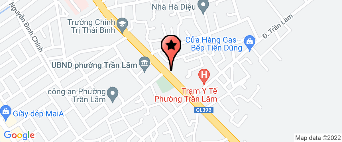 Bản đồ đến địa chỉ Công Ty TNHH Xây Dựng Và Thương Mại T&T Thái Bình