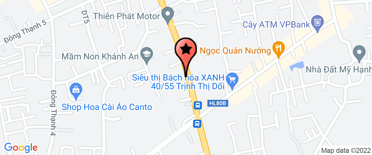 Bản đồ đến địa chỉ Công Ty TNHH Thương Mại Dịch Vụ Ẩm Thực Dũng Mập