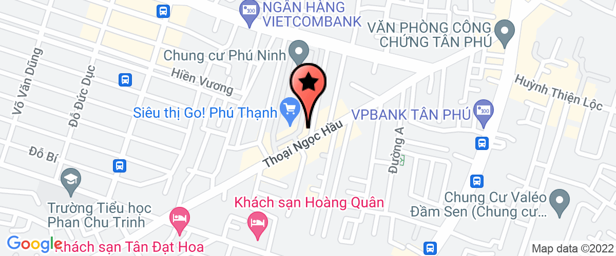 Bản đồ đến địa chỉ Công Ty TNHH Thương Mại Dịch Vụ Sản Xuất Giải Khát Xanh Chiki