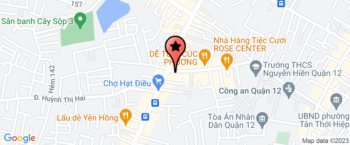 Bản đồ đến địa chỉ Công Ty TNHH Thương Mại Và Sản Xuất May Mặc An Thịnh