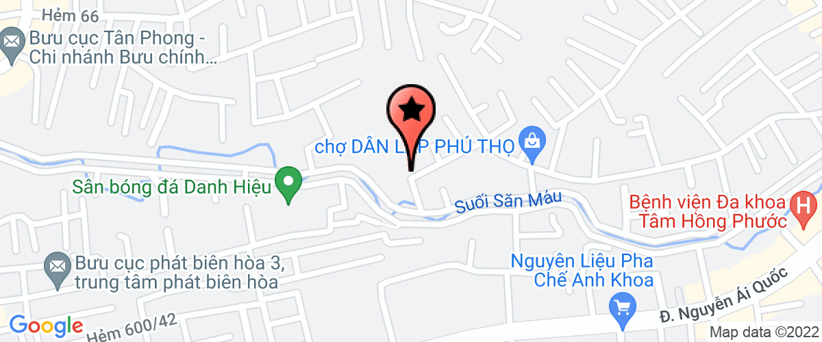 Bản đồ đến địa chỉ Công Ty TNHH Thương Mại Vật Tư Công Nghiệp Thanh Thanh Trúc
