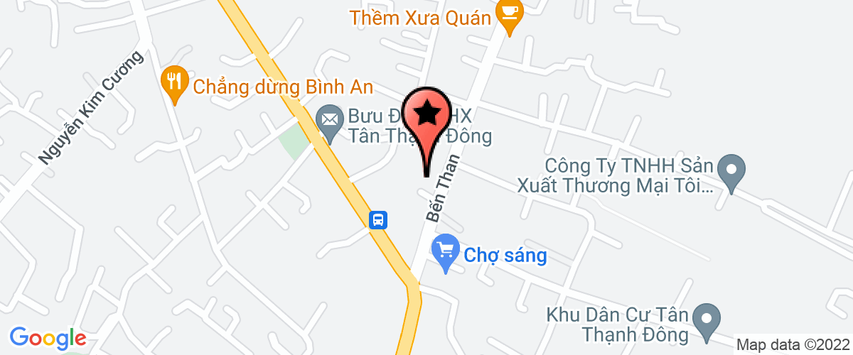 Bản đồ đến địa chỉ Công Ty TNHH TM DV Tiến Hoàng