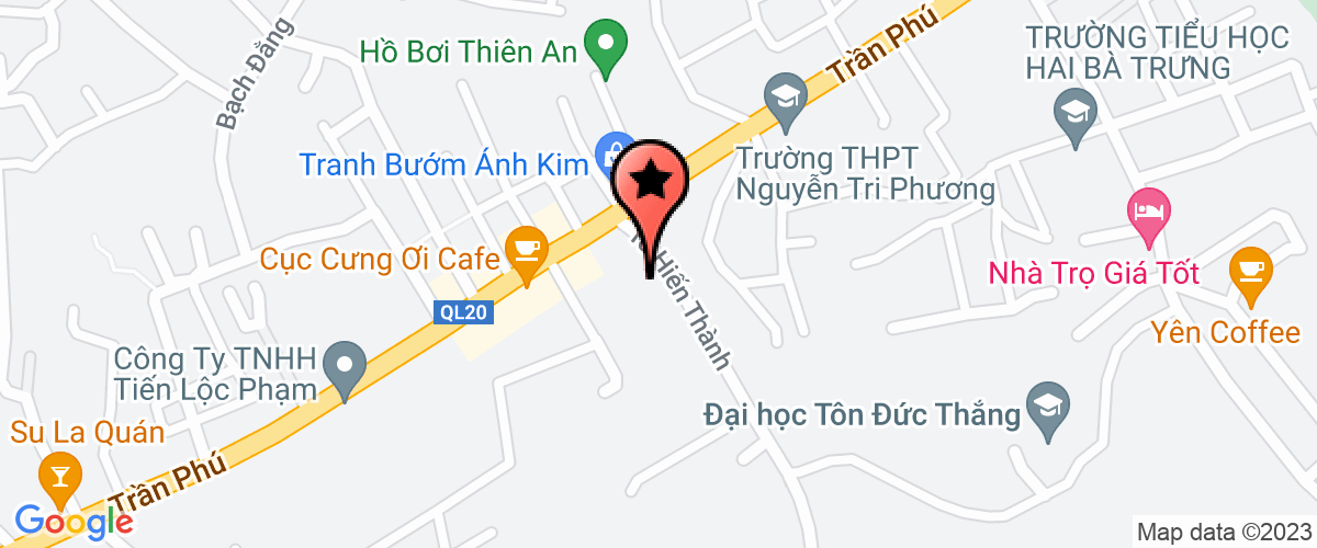 Bản đồ đến địa chỉ Công Ty TNHH Tiệp Hằng