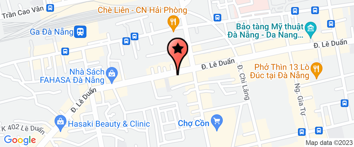 Bản đồ đến địa chỉ Trung tâm Tư vấn kỹ thuật, sinh học, môi trường và quyền sở hữu trí tuệ Đà Nẵng