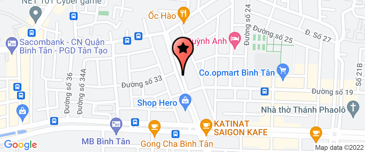 Bản đồ đến địa chỉ Công Ty TNHH Một Thành Viên Sản Xuất - Thương Mại - Dịch Vụ - Vận Tải Thành Nguyễn
