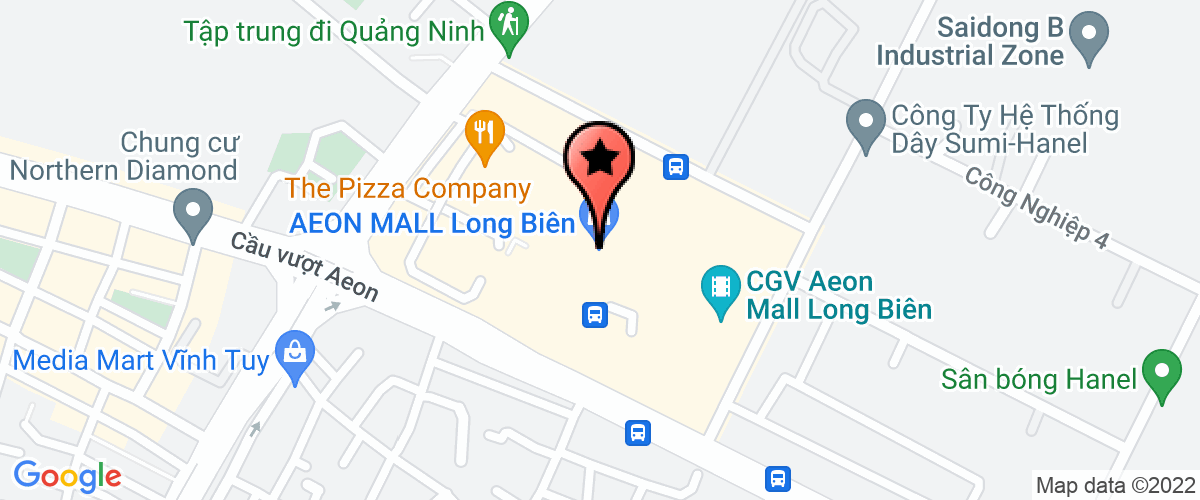 Bản đồ đến địa chỉ Chi Nhánh Công Ty TNHH Estelle Việt Nam Tại Hà Nội