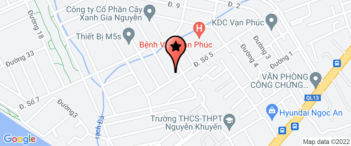 Bản đồ đến địa chỉ Công Ty TNHH Sản Xuất Thương Mại Thành Phúc