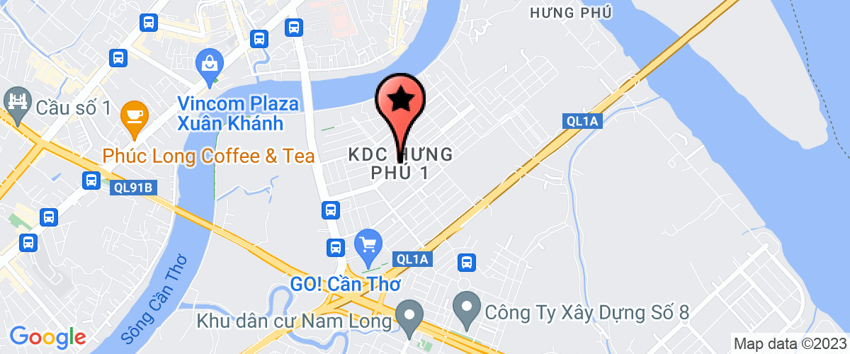 Bản đồ đến địa chỉ Công Ty Trách Nhiệm Hữu Hạn Một Thành Viên Hồ Văn Tùng