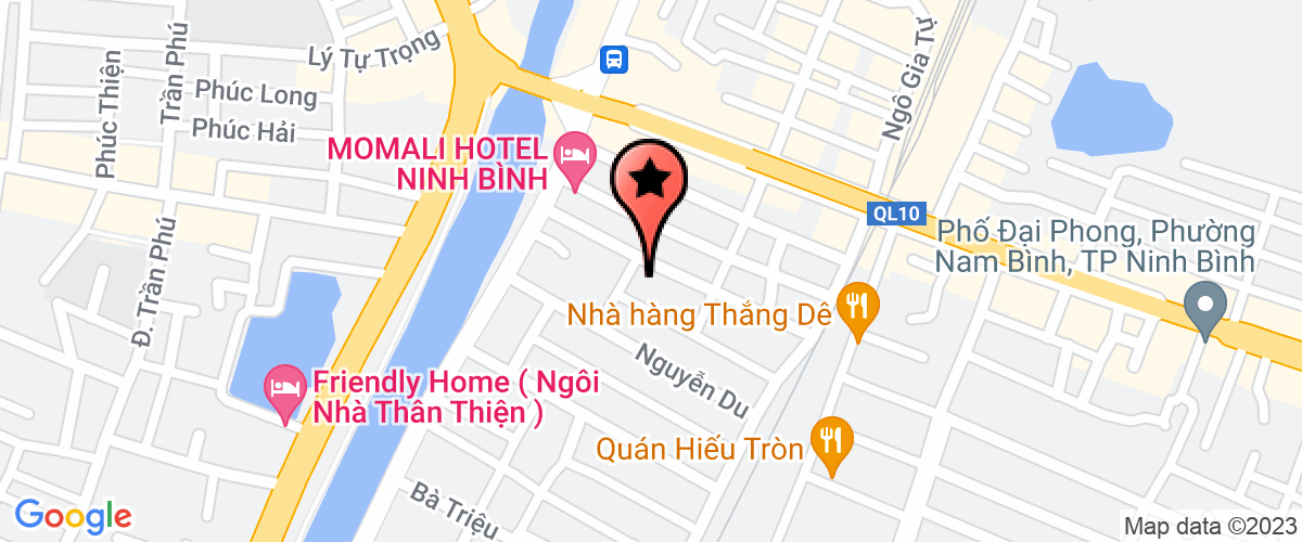 Bản đồ đến địa chỉ Công Ty TNHH MTV Thương Mại Đại Phú Ninh Bình