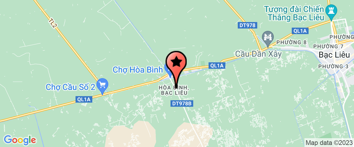 Bản đồ đến địa chỉ Công Ty Trách Nhiệm Hữu Hạn Một Thành Viên Xây Dựng Đặng Gia