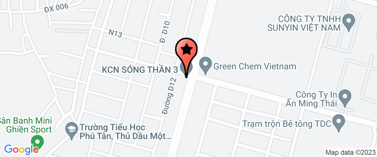 Bản đồ đến địa chỉ Công Ty Cổ Phần Sản Xuất Thương Mại Dịch Vụ Sa Ki-Chi Nhánh Bình Dương