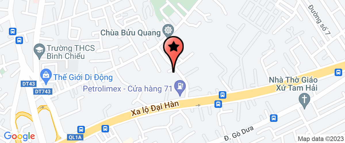 Bản đồ đến địa chỉ Công Ty TNHH Xây Dựng Tiền Lộc Phát