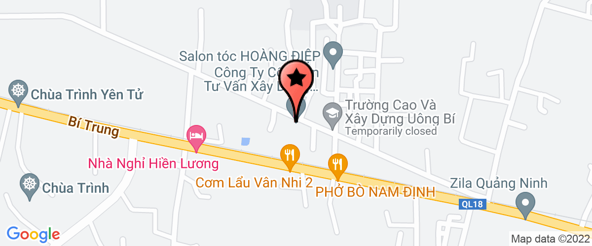 Bản đồ đến địa chỉ Công Ty Cổ Phần Tư Vấn Xây Dựng Liên Phương