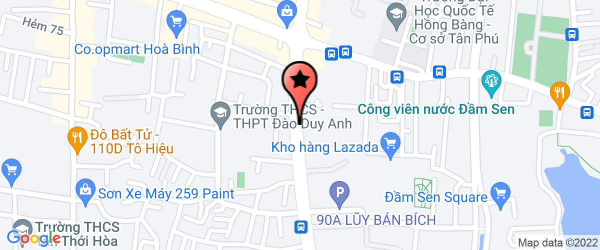 Bản đồ đến địa chỉ Cty TNHH Thái Thuỵ