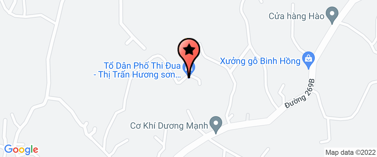 Bản đồ đến địa chỉ Ban quản lý các dự án đầu tư xây dựng bồi thường và giải phóng mặt bằng huyện Phú Bình