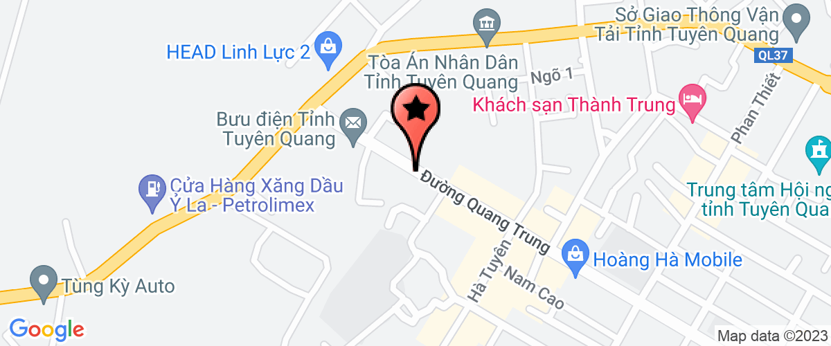 Bản đồ đến địa chỉ Công Ty Trách Nhiệm Hữu Hạn Một Thành Viên Diễm Liên