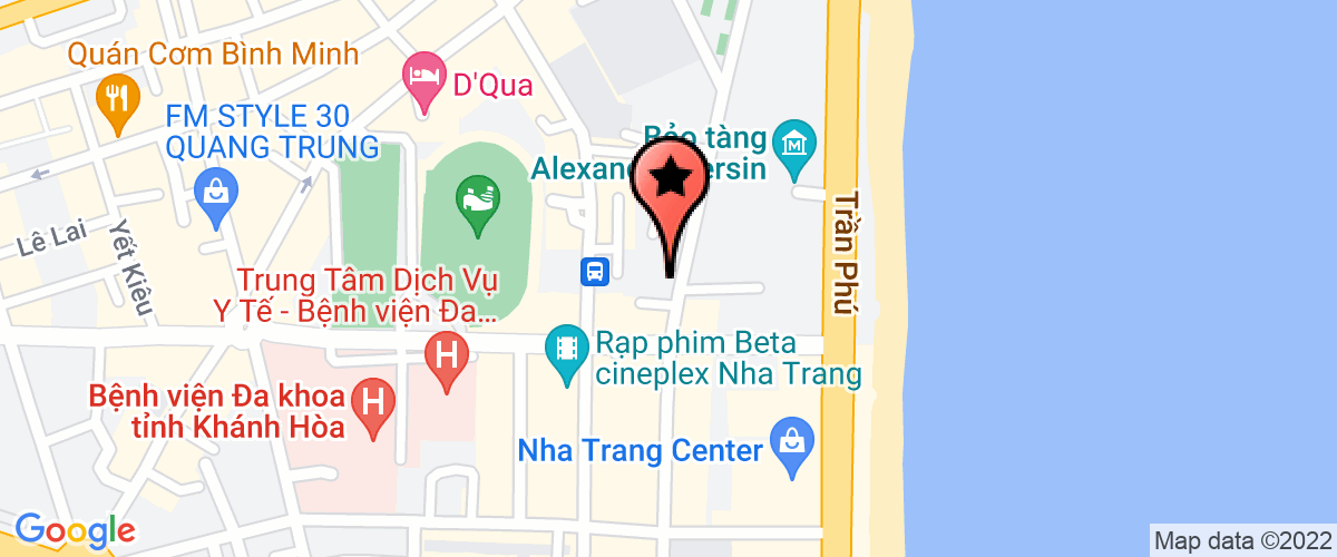 Bản đồ đến địa chỉ Đài khí tượng thuỷ văn khu vực nam trung bộ