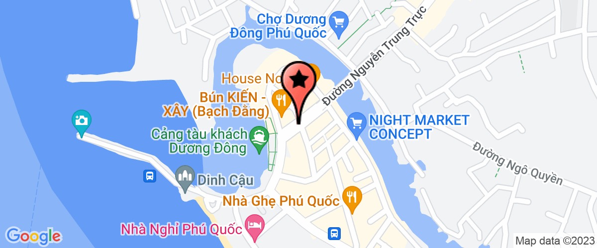 Bản đồ đến địa chỉ Công Ty TNHH Một Thành Viên Dịch Vụ Và Du Lịch Song Hương Phú Quốc