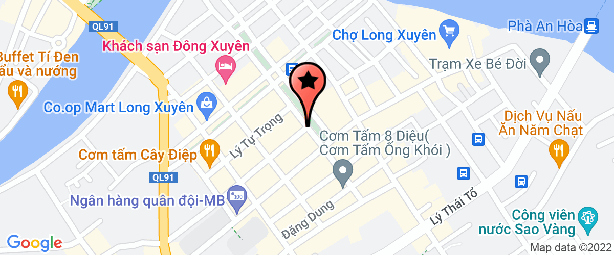 Bản đồ đến địa chỉ Công Ty TNHH MTV Lộc Phát Long Xuyên