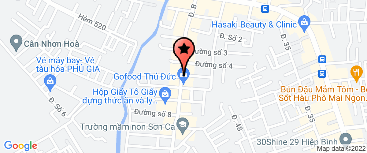Bản đồ đến địa chỉ Công Ty TNHH Dịch Vụ Massage Hương Sen