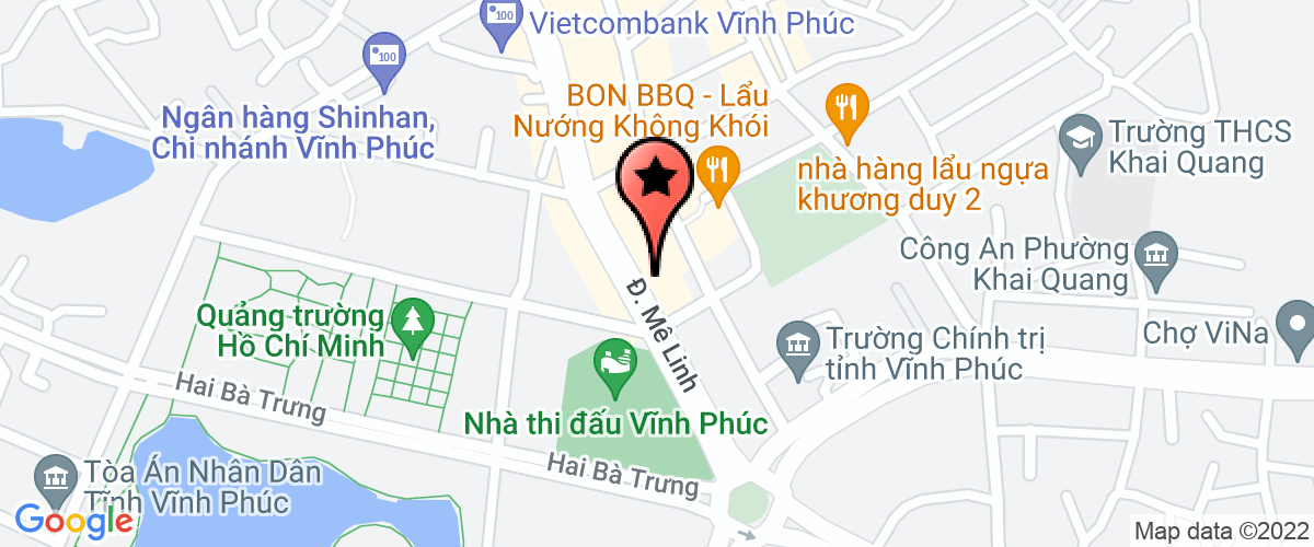 Bản đồ đến địa chỉ Công Ty TNHH Một Thành Viên Ngọc Khánh Linh