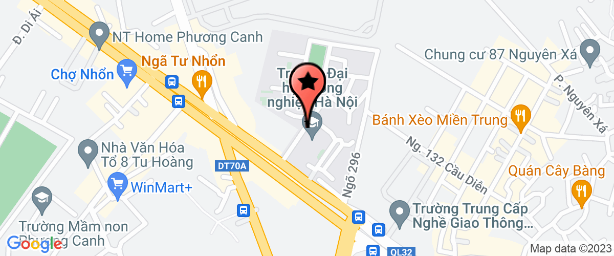 Bản đồ đến địa chỉ Trung Tâm Giáo Dục Quốc Phòng Và An Ninh - Trường Đại Học Công Nghiệp Hà Nội