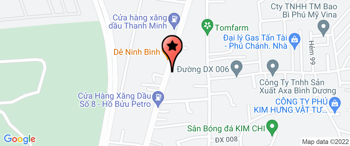 Bản đồ đến địa chỉ Công Ty TNHH Một Thành Viên Đại Phát Thành Aluminium