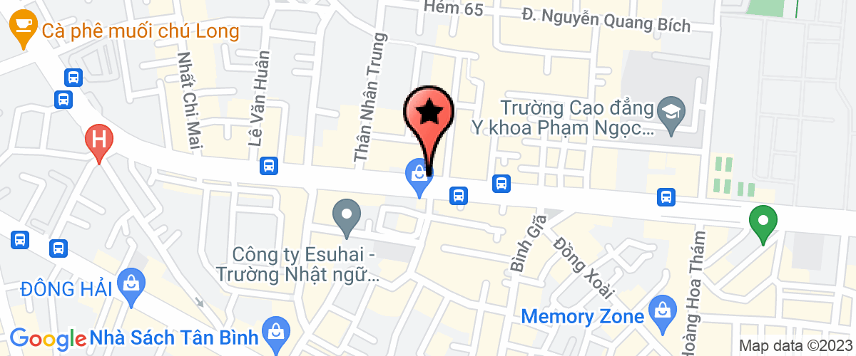 Bản đồ đến địa chỉ Chi Nhánh Công Ty Trách Nhiệm Hữu Hạn Thương Mại-Dịch Vụ Yến Sào Việt Nam