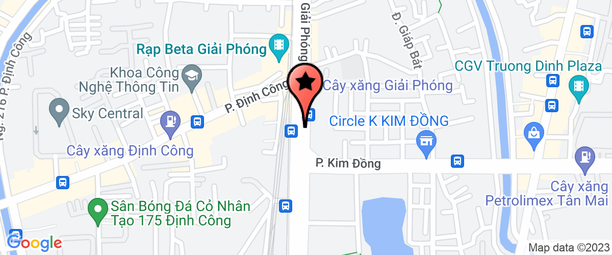 Bản đồ đến địa chỉ Chi Nhánh Công Ty Cổ Phần Vận Tải Thương Mại Và Dịch Vụ Đất Cảng - Hà Nội