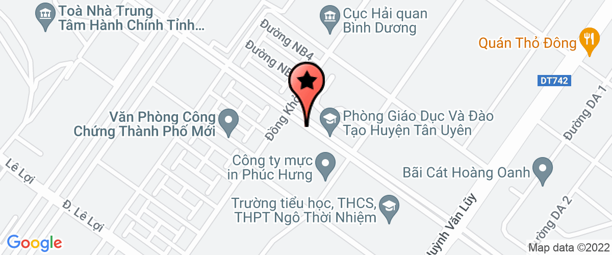 Bản đồ đến địa chỉ Công Ty TNHH Một Thành Viên Vàng Bạc Thiên Tạo Phú