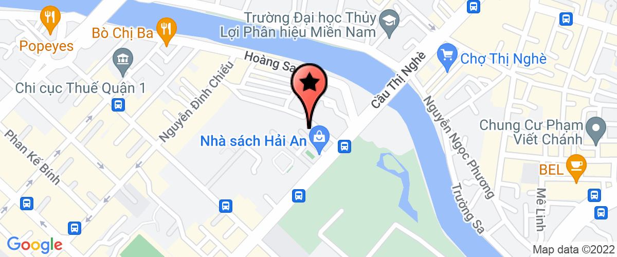 Bản đồ đến địa chỉ Công Ty Trách Nhiệm Hữu Hạn Vận Tải Ngôi Sao Phương Nam