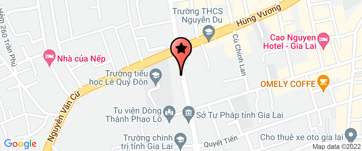 Bản đồ đến địa chỉ Công Ty Trách Nhiệm Hữu Hạn Một Thành Viên Thuận Sang Gia Lai
