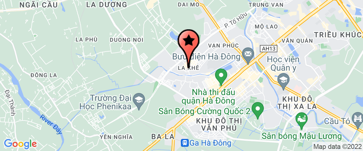 Bản đồ đến địa chỉ Công Ty Cổ Phần Sản Xuất Và Thương Mại P&h Việt Nam