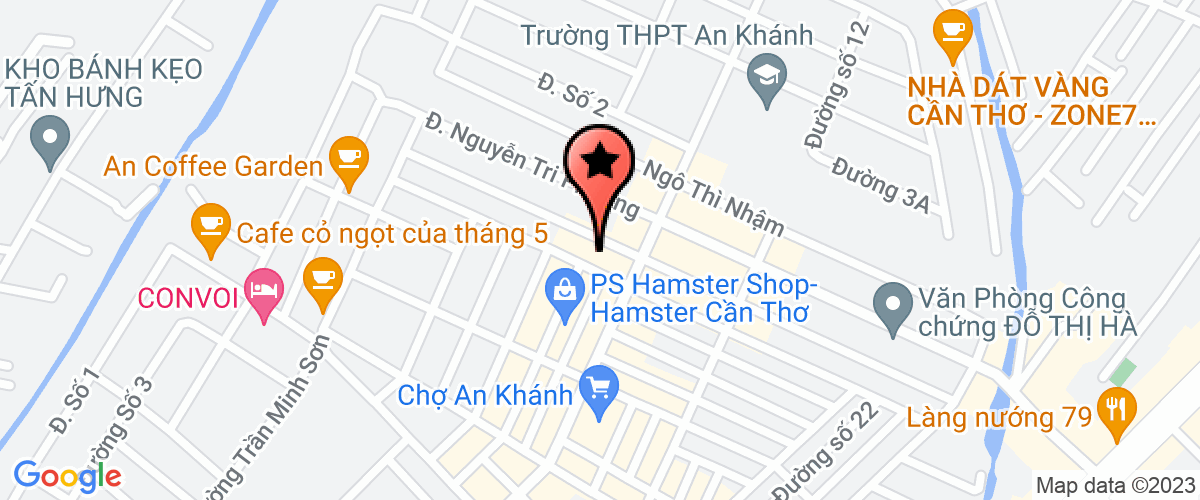 Bản đồ đến địa chỉ Công Ty TNHH Sản Xuất Thương Mại Khang Thư