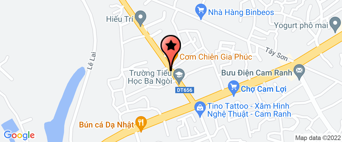 Bản đồ đến địa chỉ Công Ty TNHH MTV Du Lịch Núi Đất Cr