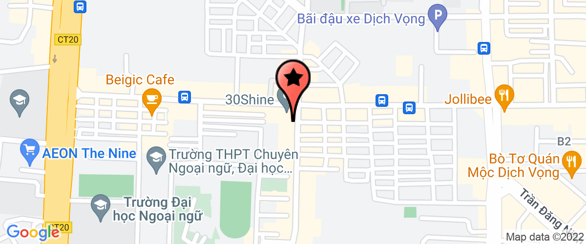 Bản đồ đến địa chỉ Công Ty TNHH Du Lịch Và Thương Mại Etg Việt Nam