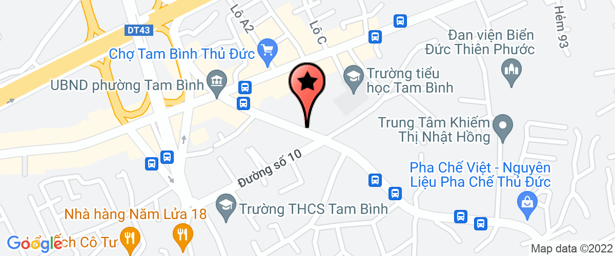Bản đồ đến địa chỉ Công Ty TNHH Phở Bát Đàn