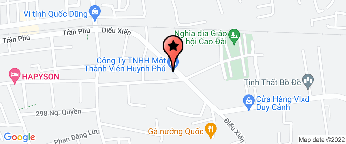 Bản đồ đến địa chỉ Công Ty TNHH Một Thành Viên Huynh Phú