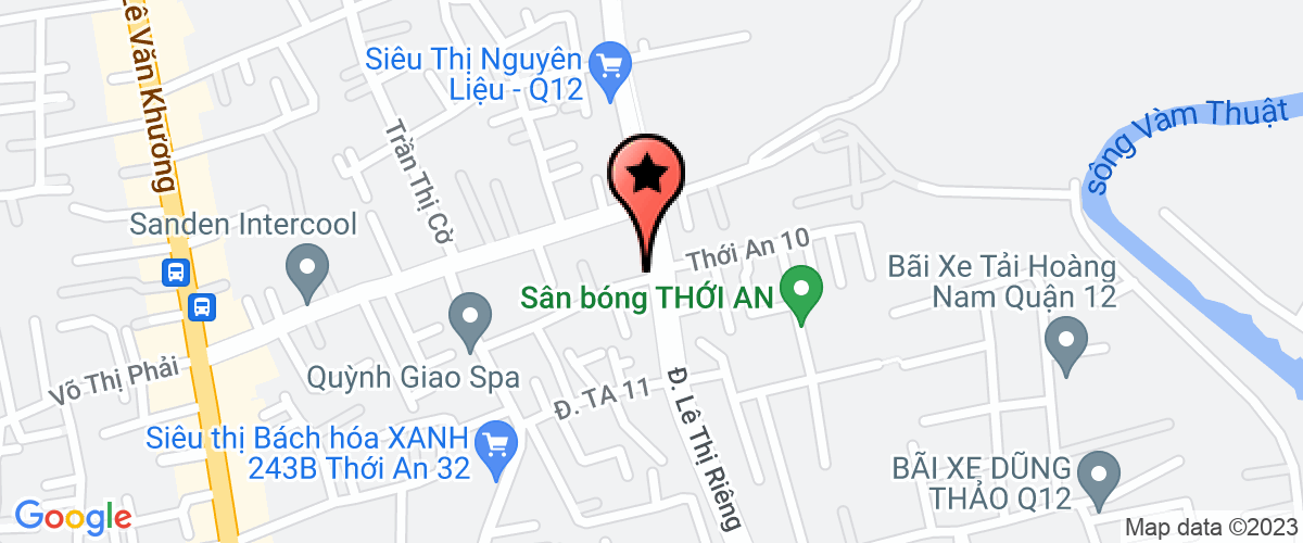 Bản đồ đến địa chỉ Công Ty TNHH Cơ Khí Xây Dựng Trí Hùng