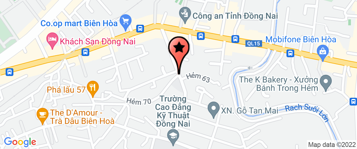 Bản đồ đến địa chỉ Công Ty TNHH MTV Nam Hoàng Lâm