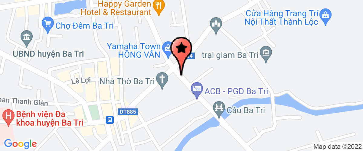 Bản đồ đến địa chỉ Trung Tâm Dạy Nghề Huyện Ba Tri